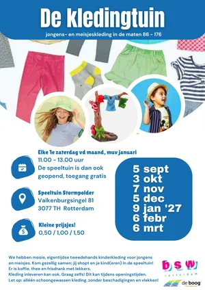 Flyer kledingtuin