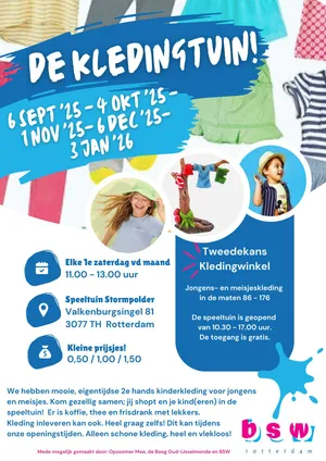 Flyer kledingtuin