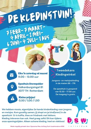 Flyer kledingtuin