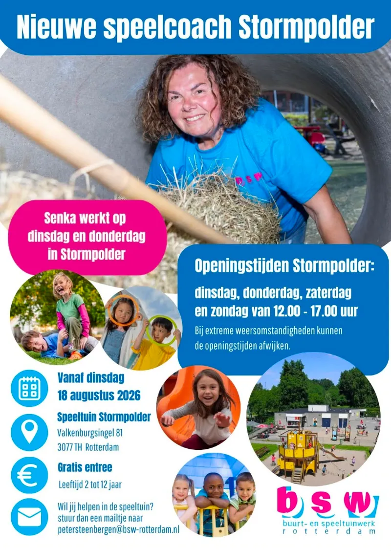 Openingstijden zomer 2026